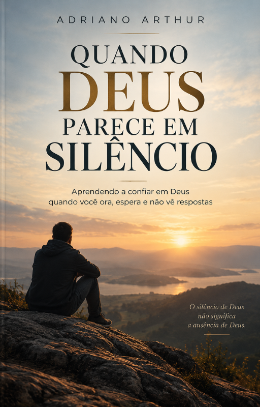 Capa do livro Quando Deus Parece em Silêncio